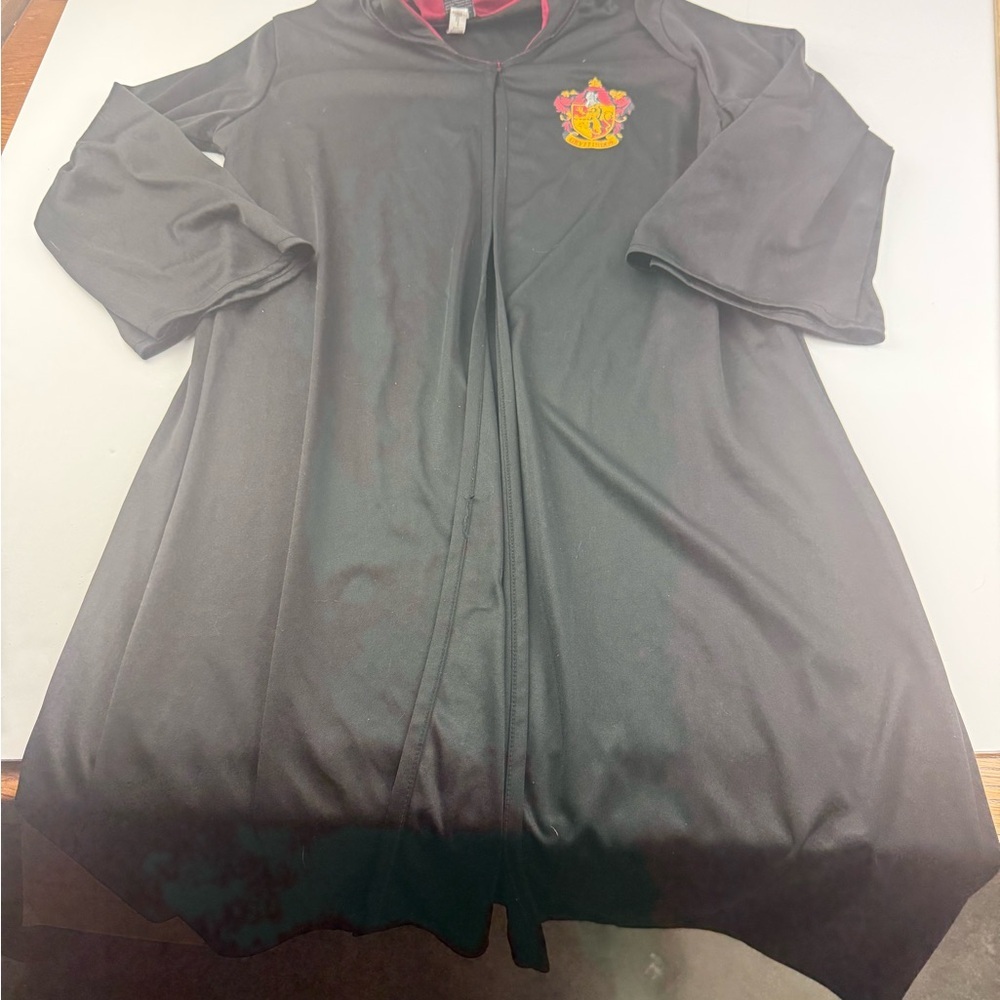 Harry Potter Gryffindor Robe Kids Costume Hooded - Picture 2 of 6